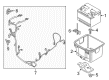 Diagram for 2023 Ford Mustang Battery Cable - LR3Z-14300-D