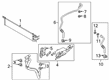 Diagram for 2022 Ford Escape Automatic Transmission Oil Cooler Line - LX6Z-7R081-B