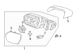 Diagram for 2023 Ford Expedition Mirror Cover - JL1Z-17D742-DBPTM