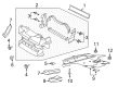 Diagram for 2021 Ford Mustang Air Deflector - KR3Z-8310-B