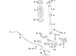 Diagram for 2021 Ford Mustang Front Cross-Member - JR3Z-5035-H