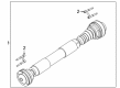 Diagram for Ford Bronco Drive Shaft - NB3Z-4A376-B