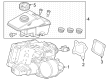 Diagram for Ford Brake Master Cylinder Reservoir - MB3Z-2L210-A