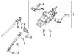 Diagram for 2023 Ford F-150 Steering Shaft - NL3Z-3B676-A