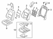 Diagram for 2020 Ford Escape Seat Cover - LJ6Z-7862900-EC