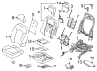 Diagram for 2022 Ford F-150 Seat Cushion - ML3Z-1664811-A