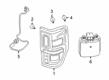 Diagram for 2021 Ford Ranger Back Up Light - KB3Z-13404-G