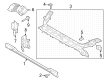 Diagram for 2024 Ford Mustang Radiator Support - PR3Z-8A284-A