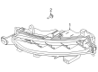 Diagram for Lincoln Corsair Fog Light - LJ7Z-15200-B