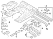 Diagram for 2022 Ford F-350 Super Duty Rear Crossmember - FL3Z-1610624-C