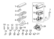 Diagram for Ford F-150 Relay - HU5Z-14N089-B