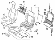 Diagram for 2023 Ford Transit Seat Cushion - LK4Z-9963222-D