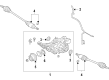 Diagram for 2023 Ford Bronco Sport Drive Shaft - LX6Z-4R602-AD