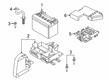 Diagram for 2022 Ford Explorer Battery Tray - L1MZ-10732-B