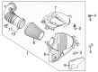 Diagram for Ford Mustang Air Duct - KR3Z-9B659-B