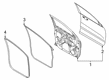 Diagram for 2020 Ford Ranger Door Seal - EB3Z-4120531-C