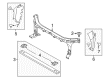 Diagram for 2022 Ford Expedition Air Deflector - NL1Z-8311-A