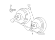 Diagram for 2022 Ford F-150 Horn - ML3Z-13832-D