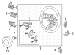 Diagram for 2021 Ford Mustang Cruise Control Switch - LR3Z-9C888-BA