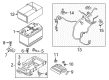 Diagram for 2020 Lincoln Continental Battery Cable - LD9Z-14300-A