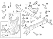 Diagram for 2024 Ford F-350 Super Duty Shock Absorber - PC3Z-18125-Z