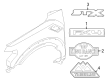 Diagram for 2020 Ford Expedition Emblem - LL1Z-16720-A