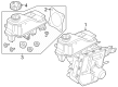 Diagram for 2024 Ford Mustang Brake Booster - PR3Z-2005-A