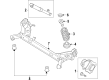 Diagram for Ford Transit Connect Axle Beam - KV6Z-5035-A