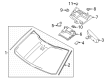 Diagram for 2022 Ford Bronco Car Mirror - LU5Z-17700-B