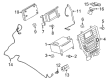 Diagram for Ford Mustang HVAC Control Module - KR3Z-18842-A