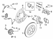 Diagram for Ford Police Interceptor Utility Brake Caliper Bracket - L1MZ-2B511-A