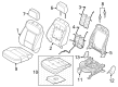 Diagram for Ford F-150 Lightning Seat Cover - NL3Z-1664417-GA