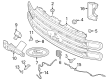 Diagram for 2023 Ford F-250 Super Duty Grille - PC3Z-8200-KA