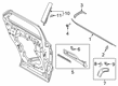 Diagram for 2023 Ford Police Interceptor Utility Door Moldings - LB5Z-7829164-AA