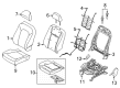 Diagram for 2023 Ford F-150 Seat Cover - ML3Z-1562901-CB