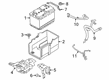 Diagram for Lincoln Corsair Battery Cable - LX6Z-14300-J