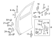 Diagram for Ford E-350/E-350 Super Duty Door Lock Cylinder - LC2Z-1521991-A