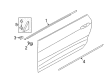 Diagram for 2023 Ford Mustang Weather Strip - FR3Z-6321452-F