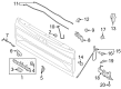 Diagram for 2022 Ford F-150 Lightning Tailgate Handle - NL3Z-9943400-AAPTM