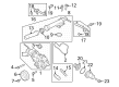 Diagram for 2021 Ford Bronco Water Pump - MB3Z-8501-A