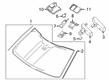 Diagram for 2020 Ford F-150 Windshield - LL3Z-1503100-B