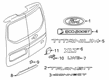 Diagram for 2023 Ford Transit Emblem - FK4Z-9942528-A