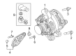 Diagram for 2020 Ford Fusion Alternator - G2GZ-10346-H