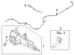 Diagram for 2022 Ford Maverick Wiper Motor - NZ6Z-17508-B