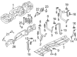 Diagram for 2020 Ford F-250 Super Duty Fuel Tank Strap - HC3Z-9054-H