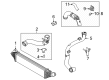 Diagram for Lincoln Corsair Air Duct - LX6Z-6F073-U