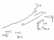 Diagram for 2022 Ford Transit Parking Assist Distance Sensor - KB3Z-14C689-C