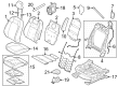 Diagram for 2024 Ford Mustang Seat Cushion - PR3Z-6364811-B