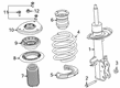 Diagram for 2023 Ford Escape Shock Absorber - PZ1Z-18124-D