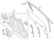 Diagram for 2021 Lincoln Aviator Window Run - LC5Z-7821597-A